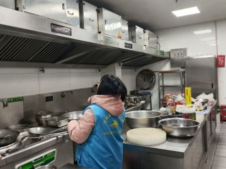 銀礦地質社區 文明有“寧”，共筑餐飲安全新防線